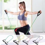 Rubber Fitness stretch Tube Bands