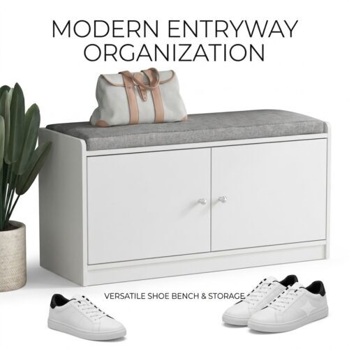 Modern shoes bench storage buy online
