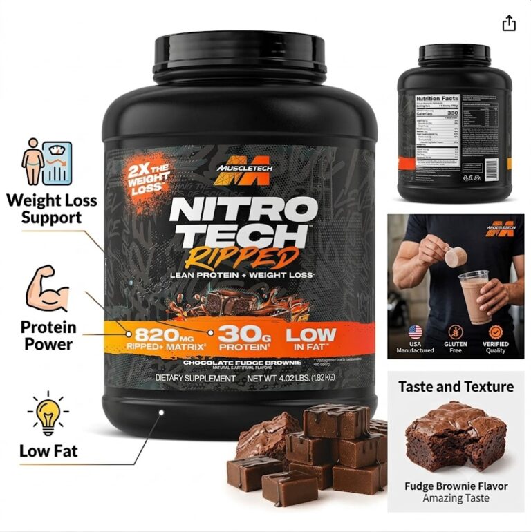 Best protein powder for weight loss and muscle gain