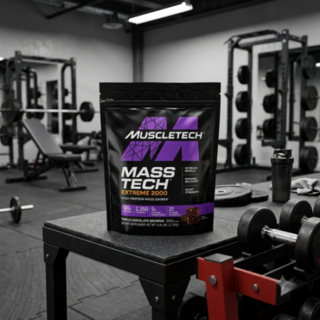 Original MuscleTech Mass Tech Extreme 2000 6 lb Weight Gainer