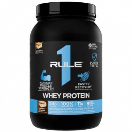 Rule 1 Whey Blend Protein for Gym, Fitness & Muscle Growth