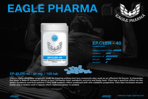 EP-CLEN-40 40mg 100 Tablets – Product Information